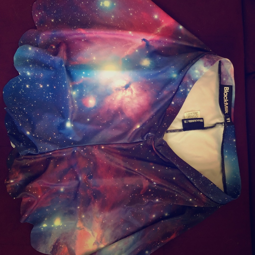 BlackMilk Galaxy Purple Shorties
